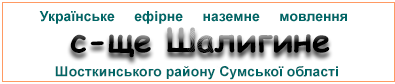 Ефірні радіостанції у с-щі Шалигине
